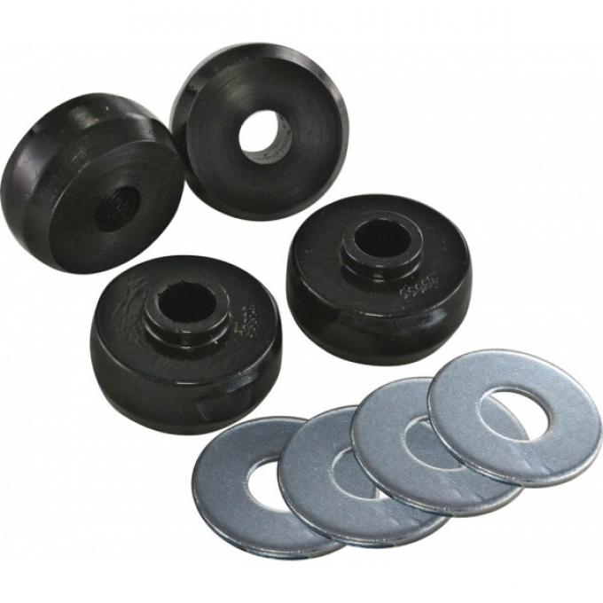 Corvette Rear Spring Cushions, 4 Piece Polyurethane, 1984-1996