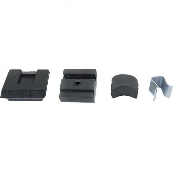 Model A Ford Door Bumper Set - Rubber - 1928-31 Sport Coupe& 1930-31 Closed Cab Pickup - 10 Pieces