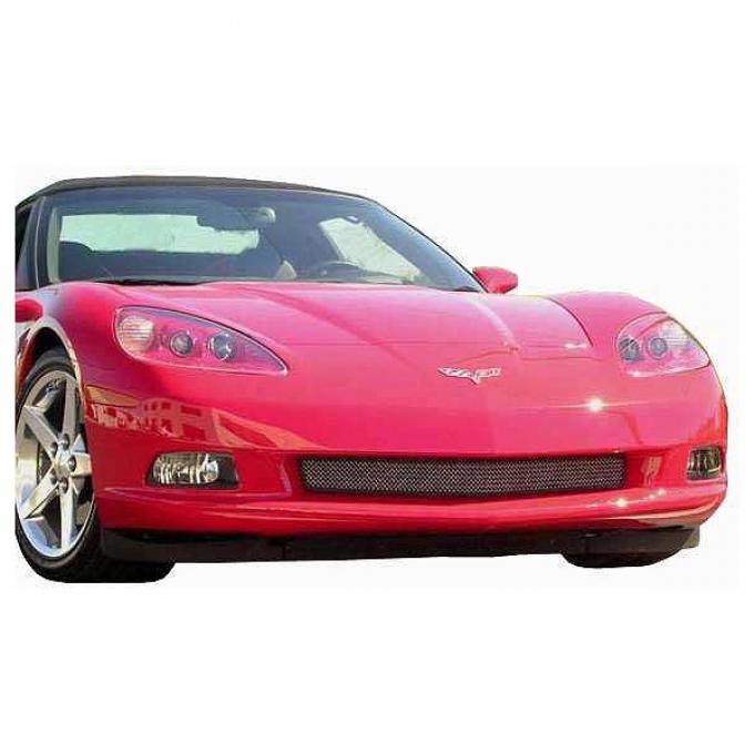 Corvette C6 Custom RaceMesh® Front Lower Valance Grille, 2005-2013