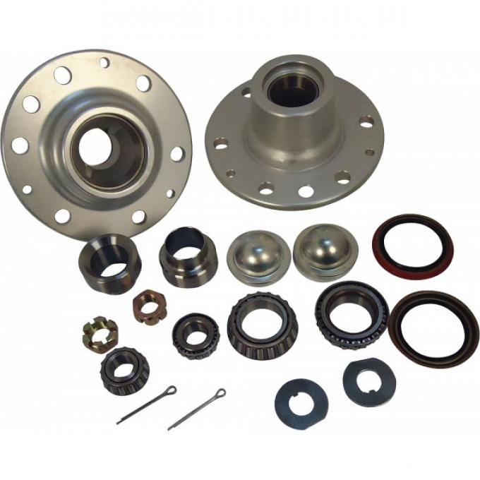 Chevy Truck Tapered Roller Bearing And Hub Conversion Kit, 6-Lug, 1955-1959