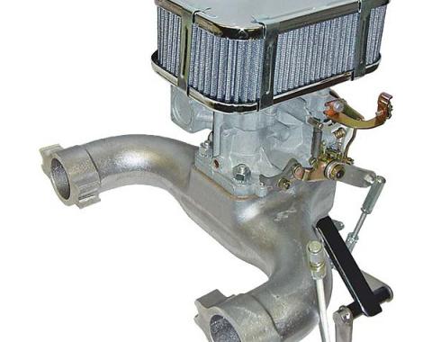 Model A Ford Weber Carburetor & Cast Aluminum Intake Manifold Kit
