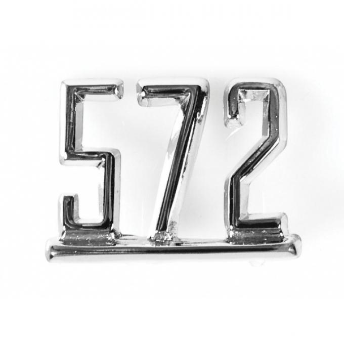 Camaro Fender Emblem, 572, 1967