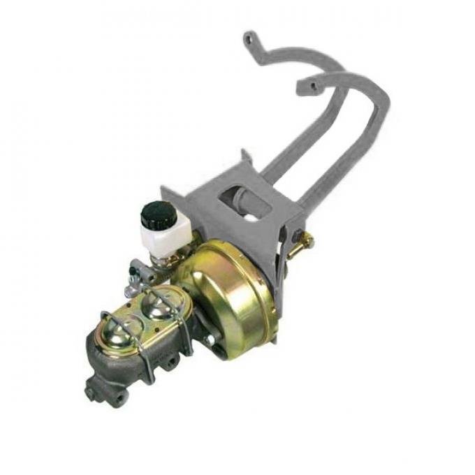 TCI Engineering Power Brake/Clutch Booster/Master Cylinder/Pedal/Bracket Kit, Universal Style