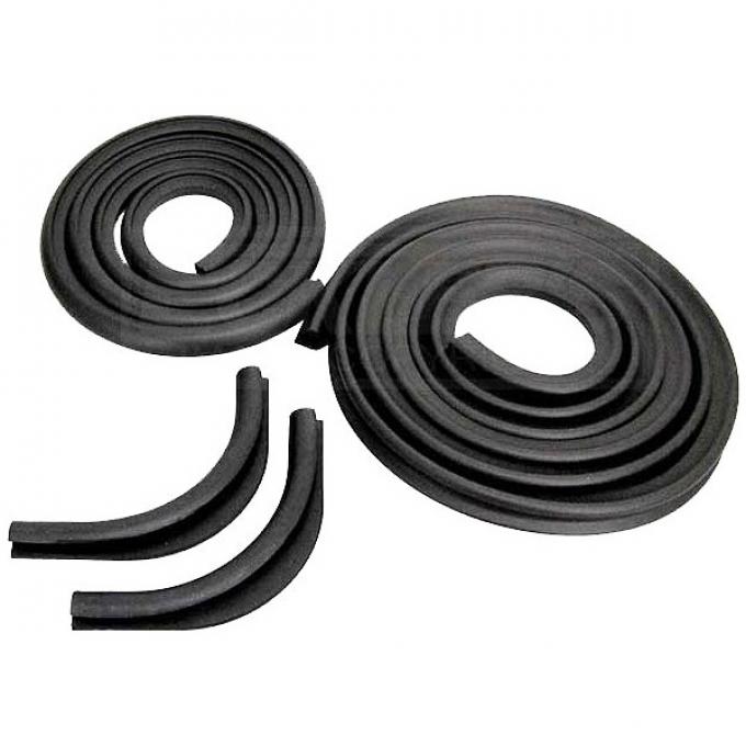 Chevy Trunk Weatherstrip Weatherstrip Set, Show Quality, 1949-1952