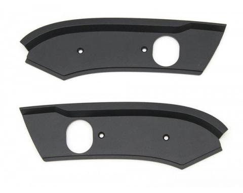 Corvette Roof Latch Trim Plate Convertible, 1986-1988