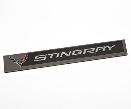 Corvette Stingray Door Sill Plates, C7 Stingray Logo, 2014-2017
