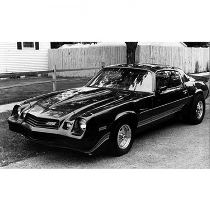 Camaro Strip Kit, Z28, Silver Charcoal, 1980-1981