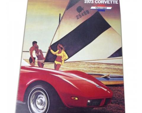 Corvette Standard & Optional Features Sales Brochure, 1973