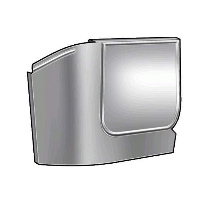 Model T Ford Body Side Patch Panel - Left - Quarter Panel From Door Forward - Roadster