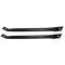 Camaro Fender To Radiator Support Braces, Black, 1970-1981