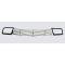 Camaro Billet Grille, Polished Aluminum, SS, Lower Valance, With Ducts 2010-2011