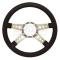 Camaro Steering Wheel, Volante S9, Black Leather, 1967-2002