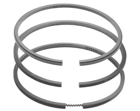 Piston Ring Set - 3 Ring Type - 4 Cylinder Ford Model B - 3.875 Bore - Choose Your Size