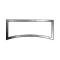 Model A Ford Windshield Frame - Closed Car - Polished Aluminum - Includes Hinge - Street Rod Style - Victoria & 1931 Slant Windshield Fordor Sedan