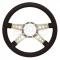 Nova And Chevy II Steering Wheel, Volante S9, Black Leather, 1962-1979