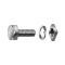 Model A Ford Engine Pan Mounting Bolt & Nut & Washer Set - 18 Pieces