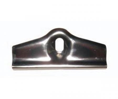 Full Size Chevy Battery Tray Clamp, Stainless Steel, 1965-1975