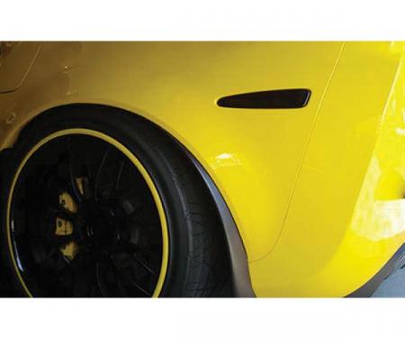 Corvette Smoked Rear Side Markers, 2005-13