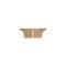 Chevy Cardboard Interior Rear Door Panels, 4-Door Sedan, Bel Air, 1955-1956