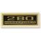 Chevelle Valve Cover Decal, 280 hp, 1964-1972