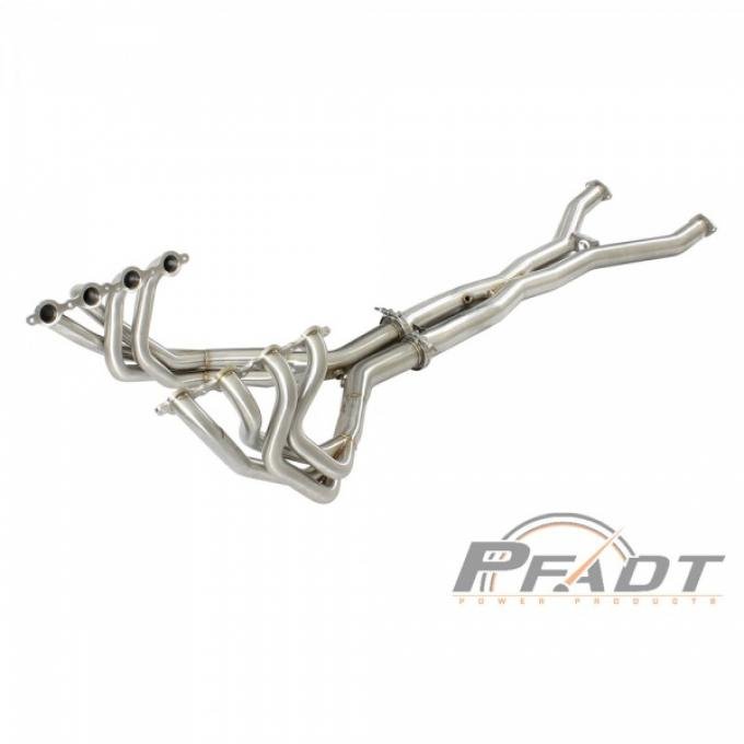 Corvette PFADT Race Tri-Y Long Tube Header & X-Pipe, 1997-2004