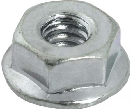 Retaining Nuts, 10-24 Thread, Serrated Surface, Package Of 6