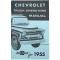 Chevy Truck Owner's Manual, 2nd Series, 1955