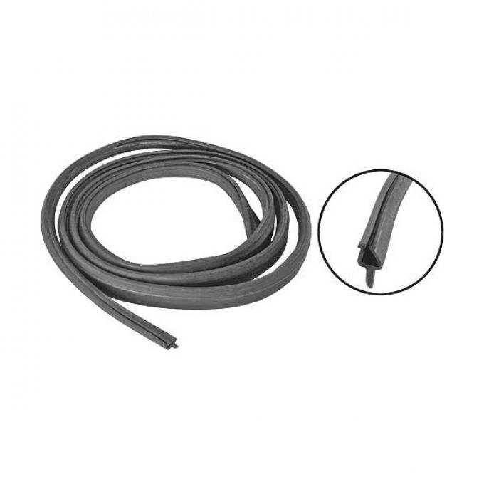 Rear Quarter Window Frame Seal - Rubber - Not Bonded - FordConvertible