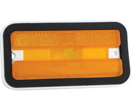 Firebird Side Marker Lamp Lens, Left Front, 1970-1981