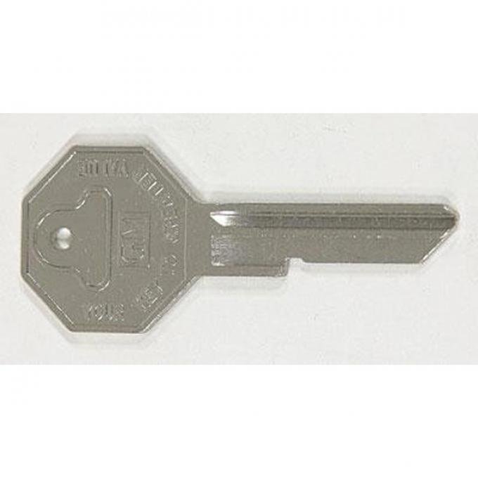 Corvette Key Blank, Hex C, 1968