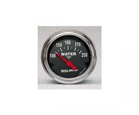 Firebird Water Temperature Gauge, Chrome, AutoMeter