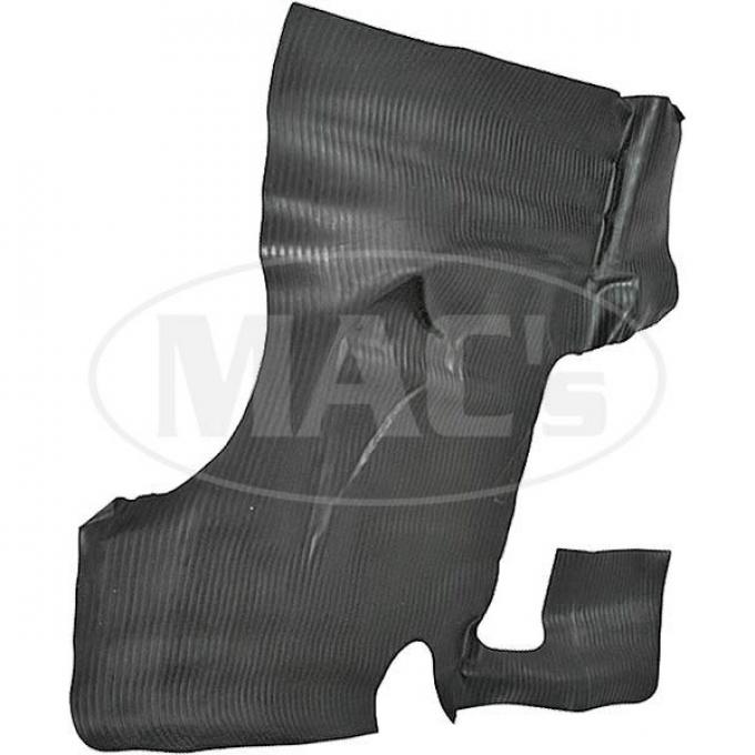 Trunk Mat - Black Rubber - Ford Only