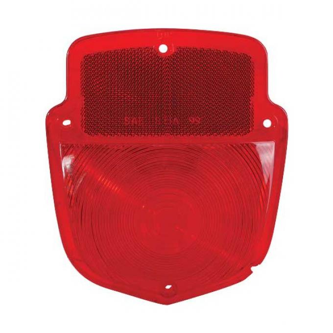 Ford Pickup Truck Tail Light Lens - Shield Type - FlaresidePickup