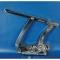 El Camino Billet Aluminum Hood Hinges, Polished Finish, 1969-1972