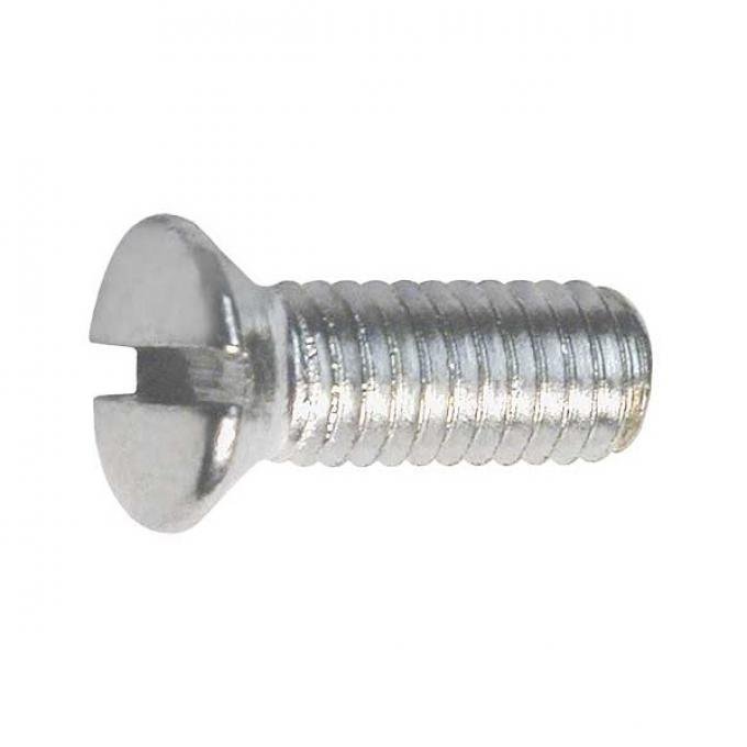 Oval Head Machine Screw - 10/32 X 1/2 - #8 Head - Slotted