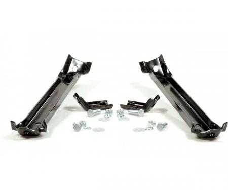 Chevy Truck Bumper Bracket Set, Front, 2-Wheel Drive, 1967-1970