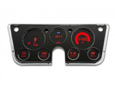 Chevy Truck - LED Digital Replacement Gauge Cluster, 1967-1972