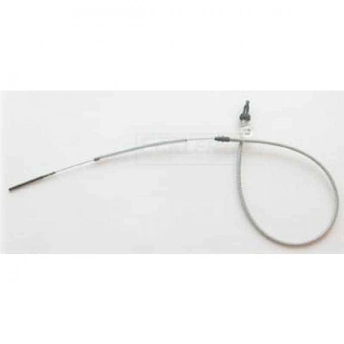 Nova Front Parking Brake Cable, Steel, 1968-1974