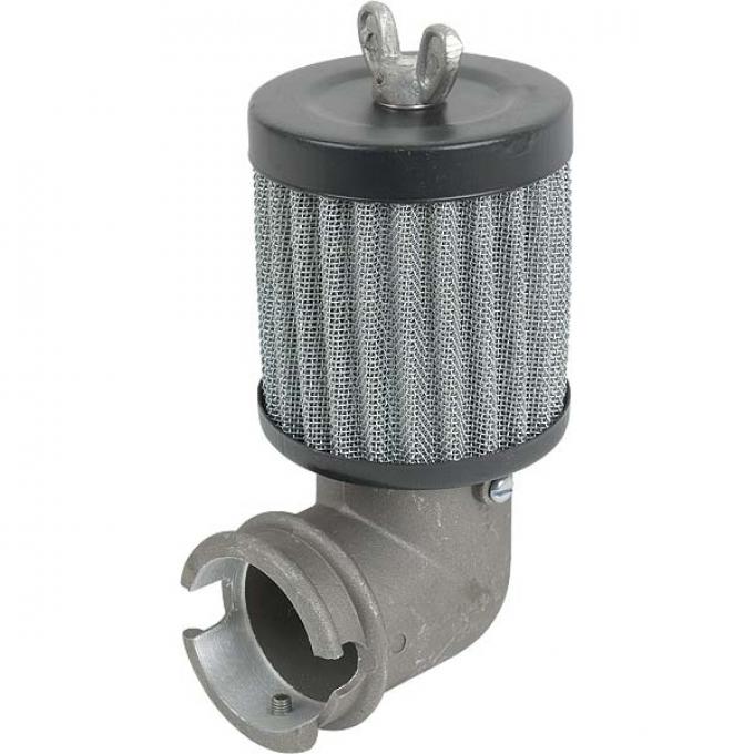 Model A Ford Air Maze - For Tillotson Carburetor - With Fine Wire Mesh Filter That Acts As A Flame Arrestor