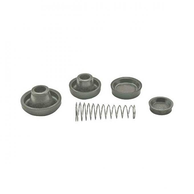 Front Or Rear Wheel Cylinder Repair Kit - Spring, Boots & Cups - USA Made - 1-1/4 X 1 - Ford 3/4 Ton Truck