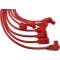 Corvette Spark Plug Wires, Red, Spiro-Pro, Taylor, 1984