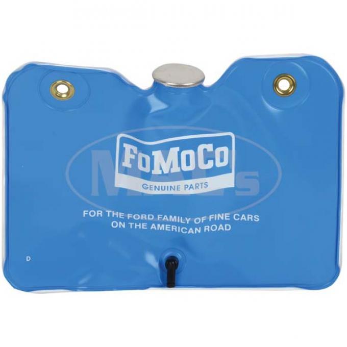 Windshield Washer Bag/ Wide Style/ Blue/ "fomoco"