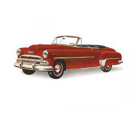 Chevy Vent Glass, Hardtop And Convertible, 1949-1952