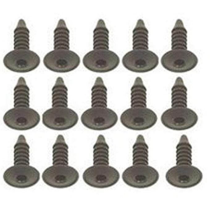 Redline Restomotive® 1958-1972 Full Size Chevy Firewall Insulation Pad Fastener Set