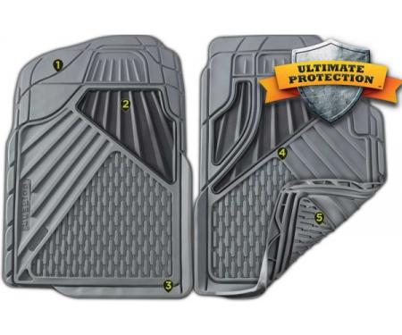 Chevy Or GMC Truck Full Size Floor Mat Set, Two Piece 1967-2014