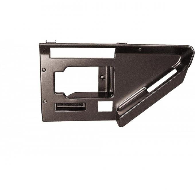 Corvette Door Open Latch Bezel, (Left 86-1987 with Power Locks), 1986-1989