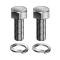Model A Ford Generator Cut Out Terminal Bolt & Washer Set -4 Pieces