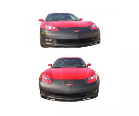 Covercraft Colgan Nose Mask, Without License Plate Opening, Black| BC3278BC Corvette Z06 / Grand Sport Only 2006-2013