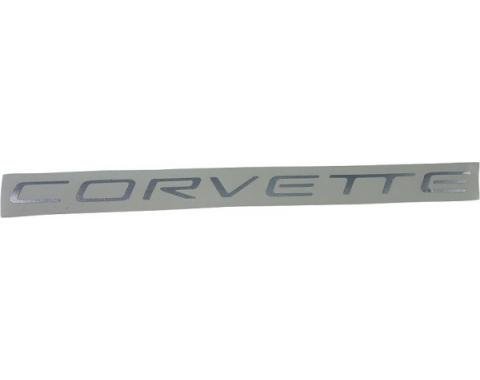 Corvette Dash Letter Kit, Silver, 1997-2004