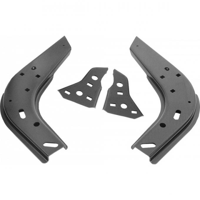 Firebird Bumper Brackets, Front, 1969